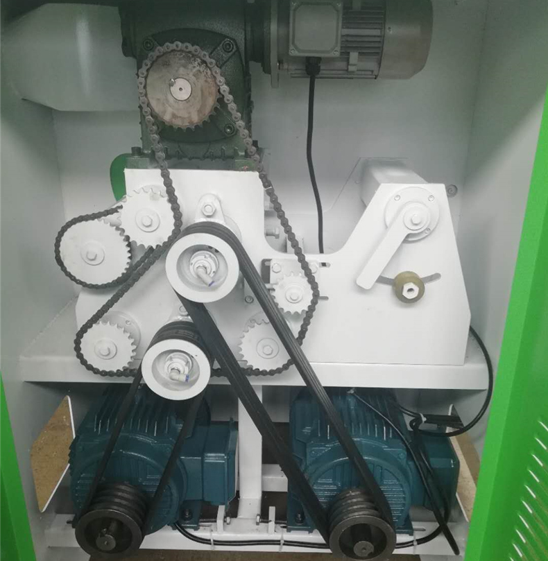 圓木多片鋸高配電機(jī)，進(jìn)口齒輪；電磁功率高