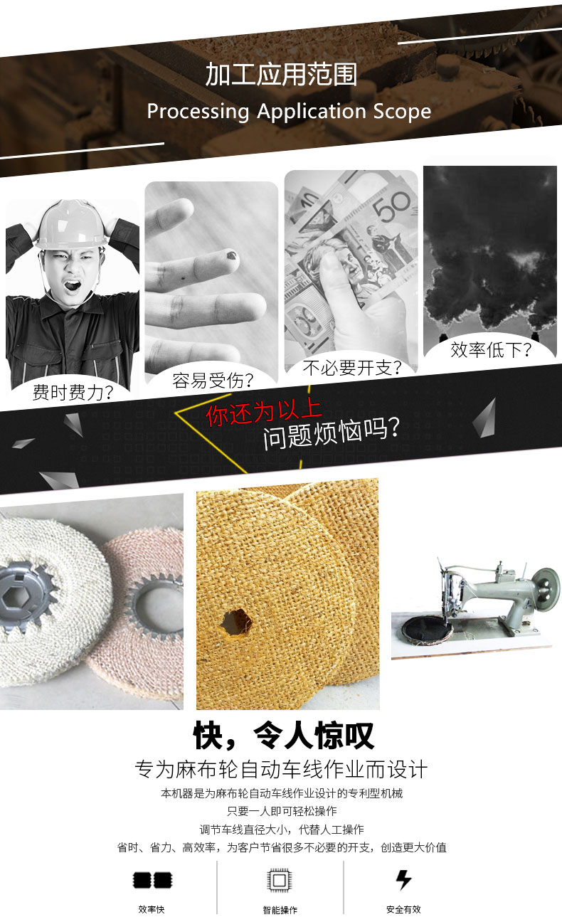 麻車調(diào)節(jié)車線直徑大小，代替人工操作